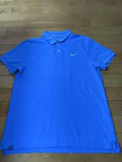 NIKE ポロシャツ　ライトブルー　L