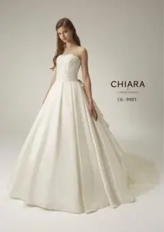 【24時間限定値下げ中】4-8号CHIARAウエディングドレスCIL9556 m26130497797_1.jpg?1744851677