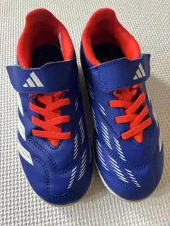 adidas＊青赤 スパイクシューズ＊サッカー