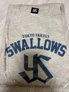 新品未使用ヤクルトスワローズシンプルカレッジTシャツ（オートミール）