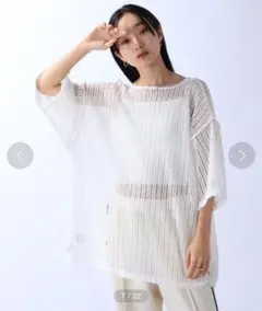 JEANASIS 2WAYメッシュプルオーバー