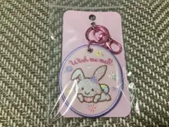 サンリオ　キャラクター大賞　刺繍ワッペンキーホルダー　ウィッシュミーメル
