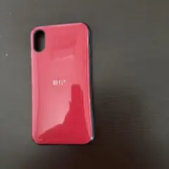 fi+ iPhone用ケース レッド　Xr
