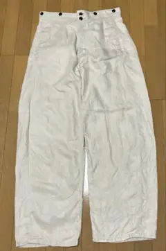 etsmateriaux リネンワークパンツ