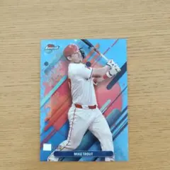 MIKE TROUT 2025 Finest Sky Blue Ref