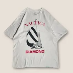 【コラボ】NAUTICA COMPETITION × Diamond Tシャツ白