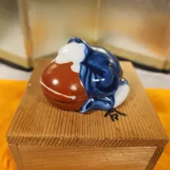 大磯名家出物　時代　美品12代柿右衛門　鑑定済み　柿香合 茶道具 香道具 大磯名家出物 時代 美品12代柿右衛門 鑑定済み 柿香合 茶道具 香