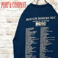 ☆イベントTシャツ☆ PORT & COMPANY☆Tシャツ☆ネイビー☆M