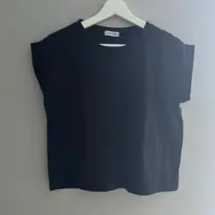 LUNACION 黒 無地　半袖 トップス　Tシャツ