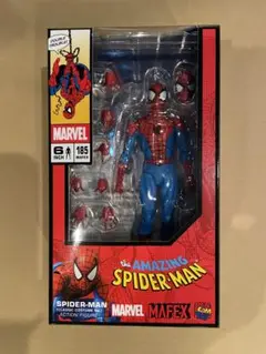 未開封 マフェックス No.185 スパイダーマン クラシックver Marvel MAFEX No. 185 Spider-Man Classic Costume Figure