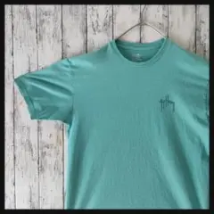 アメリカ古着　半袖Tシャツ　GUY TTARVEY　M　カジキ　ウォータブルー