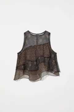 INDIA PATTERN TIERED BLOUSE Eaphi