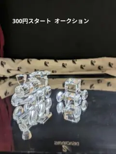 スワロフスキー 機関車 余り分 置物 Swarovski