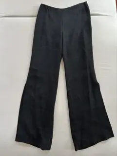 ハロッズ　シルクブラックパンツ