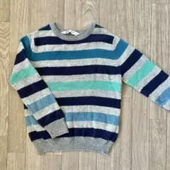 H&M★セーター120 男の子　ボーダー