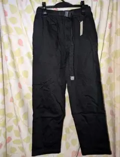 TheCraftCrew ブラックカジュアルパンツ 調整可能なベルト付き M