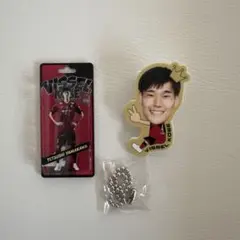 ヴィッセル神戸 山川哲史 抱っこちゃん キーホルダー セット