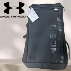 【新品未開封】アンダーアーマー ターポリン バックパック 40L ブラック