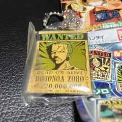 ワンピース ゾロ WANTEDキーホルダー