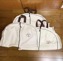 【新品】エルメス ガーメントカバー3点 スーツコート ハンガー付 HERMES