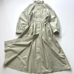 【新品タグ付き】TIARA　24ss ギャザーコート ロングワンピース 2WAY