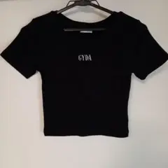 未使用 GYDA GLITTER Tシャツ ブラック