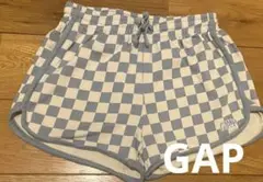 GAP キッズ チェック柄 ハーフパンツ 140cm