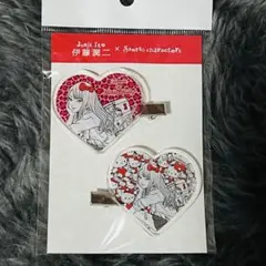 伊藤潤二 × サンリオ アクリル ヘアクリップ 富江 ギャル富江 ハローキティ