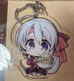 希少品 ゆずソフト サノバウィッチ 綾地寧々 キングキーホルダー