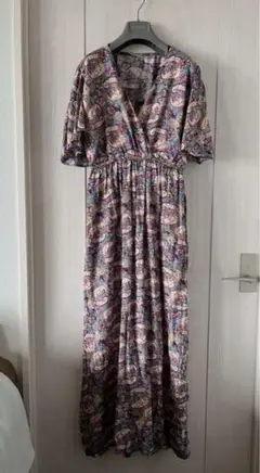【新品】リゾートワンピース｜ロングワンピース｜ペイズリー柄