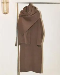 2022AW Todayfull Stole Wool Coat