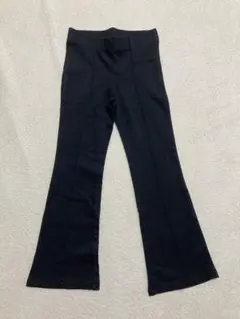 H&M 黒 フレアパンツ 6-7Y