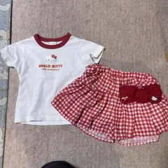 フタフタ キティちゃんセットアップ