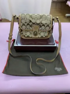 激安オークション 極美品 コーチ ショルダーバッグ