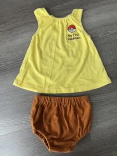 ポケモン タンクトップとショーツセット 90cm