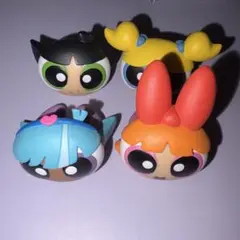 フルコンプリートセット パワーパフガール ガチャガチャ　キャラクターリング
