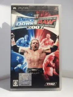 レアソフト！【psp】WWE2007 SmackDown vs Raw