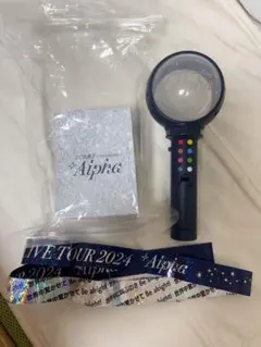 なにわ男子 Alpha LIVE TOUR 2024 ペンライト 銀テ付き