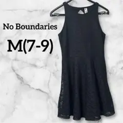 No Boundaries 【M】ブラック ノースリーブミニワンピースチュニック