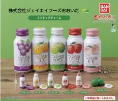 株式会社ジェイエイフーズおおいた　ミニチュアチャーム　全6種フルコンプセット①