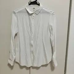 UNIQLO ホワイト 長袖シャツ S