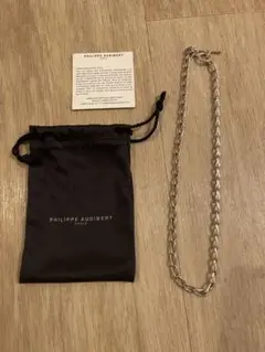 美品 PHILIPPE AUDIBERT / PACO ネックレス