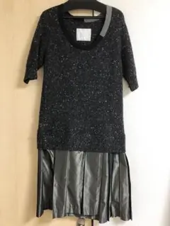 SALE ♡美品♡Sacai 五部袖ニットワンピース