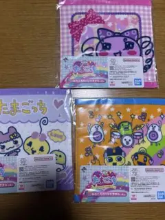 たまごっち　1番くじ　E賞 ハンドタオル 3枚セット