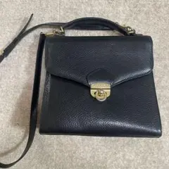 carven Paris ブラック ショルダーバッグ