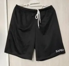 SAPEur / サプール メッシュショートパンツ 黒 L