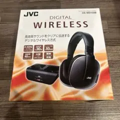 Victor・JVC HA-WD100B 密閉型 ワイヤレスヘッドホン 本体 JVC HA-WD100B デジタルワイヤレスヘッドホン | ヤマダウェブコム