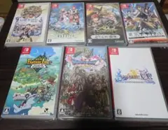 ニンテンドースイッチ　スイッチ用ソフト　7本セットまとめ売り