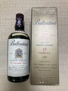 バランタイン17年very oldスコッチウイスキー 箱あり