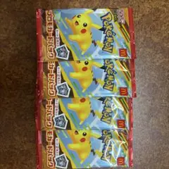 ポケモンカード ピカチュウ 4パックセット